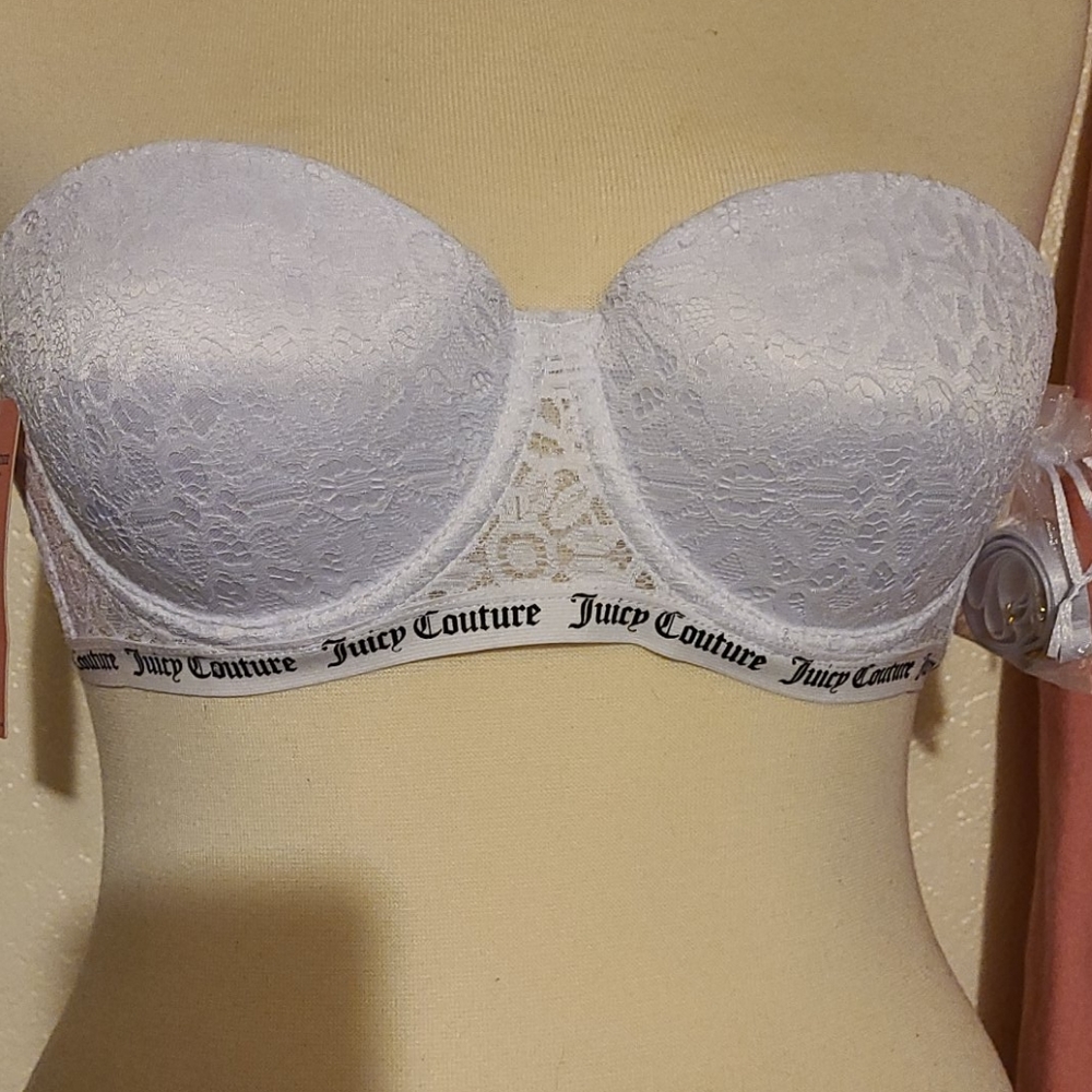 Juicy Couture White Convertible bra Bridal